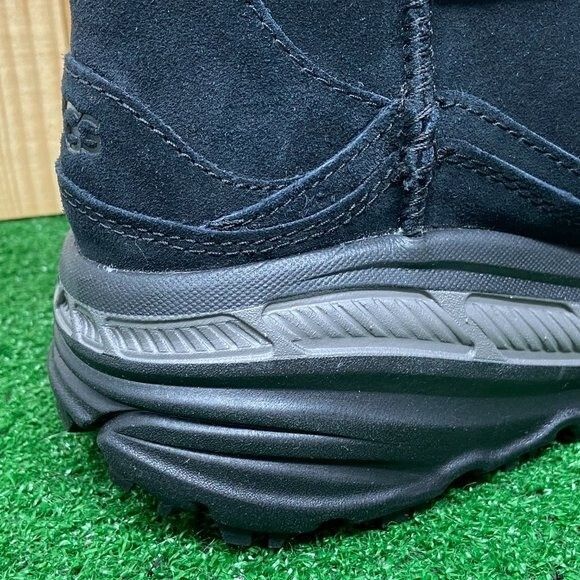 UGG CA805 Classic Weather Black Suede Waterproof Snow Boots Men's SZ 5 - Picture 10 of 11